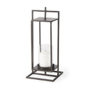 Mercana Albus 6.9" x 6.9" x 16.5" Metal Candle Holder