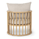 Mercana Kopari 30.1" x 30.5" x 37.2" Solid Wood Side Chair