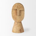 Mercana Ivan 5.1" x 4.7" x 11.8" Solid Wood Decorative Object