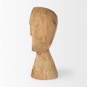 Mercana Ivan 5.1" x 4.7" x 11.8" Solid Wood Decorative Object