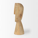 Mercana Ivan 5.1" x 4.7" x 15.4" Solid Wood Decorative Object
