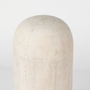 Mercana Knox 6" x 6" x 14" Solid Wood Decorative Object