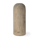 Mercana Knox 6" x 6" x 14" Solid Wood Decorative Object