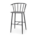 Mercana Colin 21.3" x 21.3" x 42.1" Metal Stool