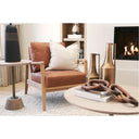 Mercana Raeleigh 28" x 34.1" x 34.4" Fabric Side Chair