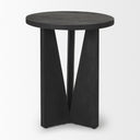 Mercana Mattius 18" x 18" x 22.5" Solid Wood Side Table