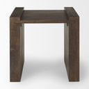 Mercana Athelia 23" x 22" x 22.3" Solid Wood Side Table
