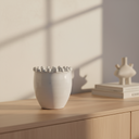 Mercana Basin 8.1" x 8.1" x 9.1" Ceramic Vase