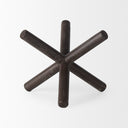 Mercana Astericks 8.1" x 7.3" x 6.3" Metal Decorative Object