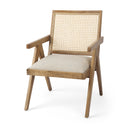 Mercana Donna 21.7" x 21.7" x 29.5" Solid Wood Side Chair