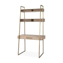 Mercana Cordell 41.5" x 24.5" x 78.5" Solid Wood Desk