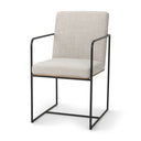 Mercana Stamford 25" x 20.5" x 36" Metal Dining Chair