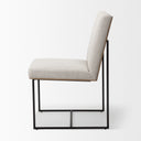 Mercana Stamford 25" x 19" x 35.3" Metal Dining Chair