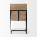 Mercana Stamford 25" x 19" x 35.3" Metal Dining Chair