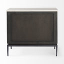 Mercana Divina 36" x 18.5" x 32" Solid Wood Accent Cabinet