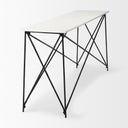 Mercana Lorlei 59" x 16" x 28.5" Iron Console Table