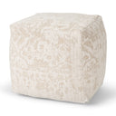 Mercana Khloe 18" x 18" x 18" Cotton Pouf