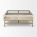 Mercana Arelius 43.5" x 43.5" x 15" Coffee Table