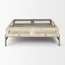 Mercana Arelius 43.5" x 43.5" x 15" Coffee Table