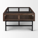 Mercana Arelius 49.5" x 29" x 15" Solid Wood Coffee Table
