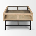 Mercana Arelius 49.5" x 29.5" x 15" Solid Wood Coffee Table