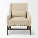 Mercana Kensington 28.3" x 29.5" x 35.8" Fabric Side Chair
