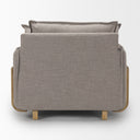 Mercana Roy 43.3" x 41.7" x 33.1" Arm Chair