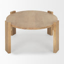 Mercana Evelyn 48" x 30" x 16" Solid Wood Coffee Table