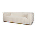 Mercana Ricciardo 86.6" x 38.4" x 28.2" Upholstered Standard Sofa