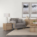 Mercana Roy 43.3" x 41.7" x 33.1" Arm Chair