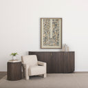Mercana Terra 72" x 19" x 32" Solid Wood Sideboard