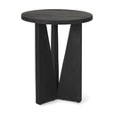 Mercana Mattius 18" x 18" x 22.5" Solid Wood Side Table