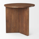 Mercana Enzo 32" x 32" x 30" Solid Wood Side Table