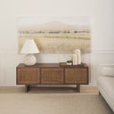 Mercana Grier 65" x 18.8" x 23" Solid Wood Media Unit