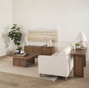 Mercana Grier 65" x 18.8" x 23" Solid Wood Media Unit