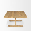 Mercana Viktor 55" x 30" x 17" Solid Wood Coffee Table