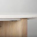 Mercana Enzo 32" x 32" x 29" Solid Wood Side Table