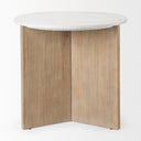 Mercana Enzo 32" x 32" x 29" Solid Wood Side Table