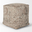Mercana Khloe 18" x 18" x 18" Cotton Pouf