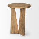 Mercana Mattius 18" x 18" x 22" Solid Wood Side Table