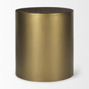 Mercana Eclipse 20" x 20" x 22" Metal Side Table