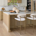 Mercana Parker 19.7" x 20.9" x 36" Metal Stool