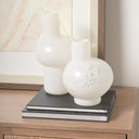 Mercana Heket 6.9" x 6.9" x 12.4" Glass Vase