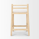 Mercana Sam 20.3" x 21.3" x 33.8" Solid Wood Stool