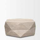 Mercana Arreto 36" x 36" x 15" Solid Wood Coffee Table