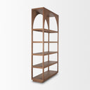 Mercana Bela 47" x 16" x 85" Wood Wall Shelf