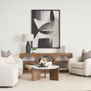 Mercana Rumer 36" x 36" x 16" Stone Coffee Table