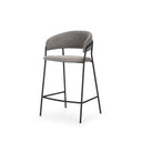 Mercana Carolyn 19.5" x 20.5" x 35.8" Metal Stool