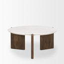 Mercana Rumer 36" x 36" x 16" Stone Coffee Table