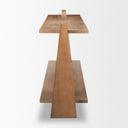 Mercana Eula 67" x 15.5" x 30" Solid Wood Console Table